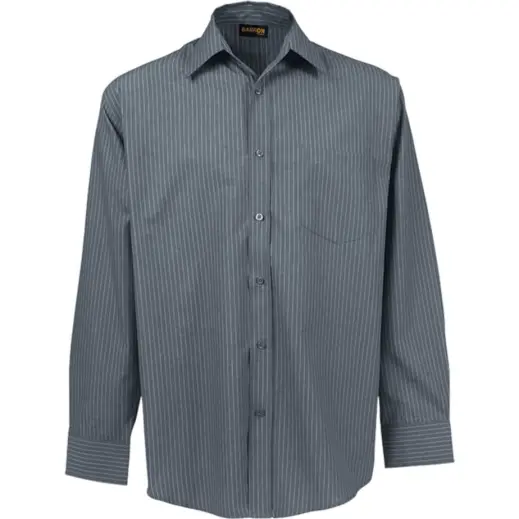 Mens Quest Lounge Long Sleeve GreyWhite